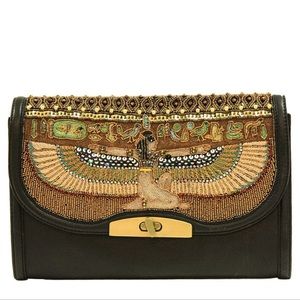Beaded Aztec Goddess Clutch/Cross body